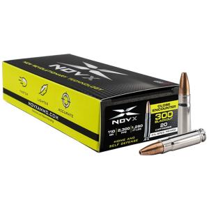 NovX Pentagon Rifle Ammunition .300 Blackout 125gr HP 2300 fps 20/ct 300 BLK