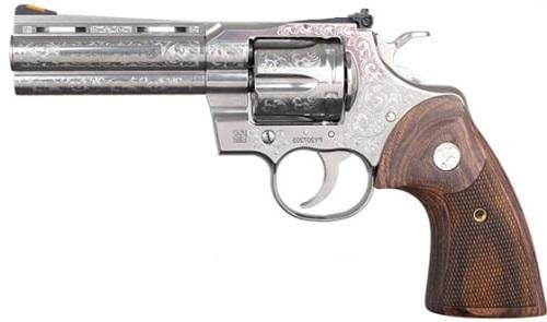 Colt Python Engraved 357 Mag