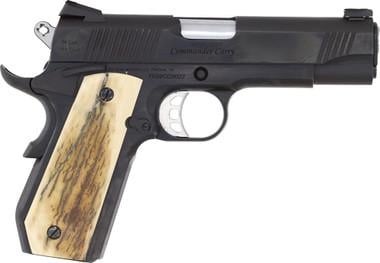Tyler Gun Works 1911 COMMANDER BLUED/IVORY 45 ACP