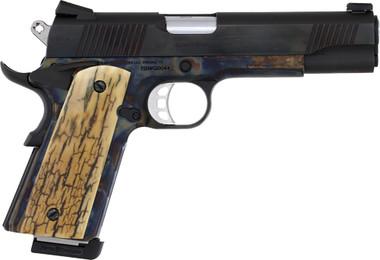 Tyler Gun Works 1911 Govt Blued / W Ivory Grips 45 ACP