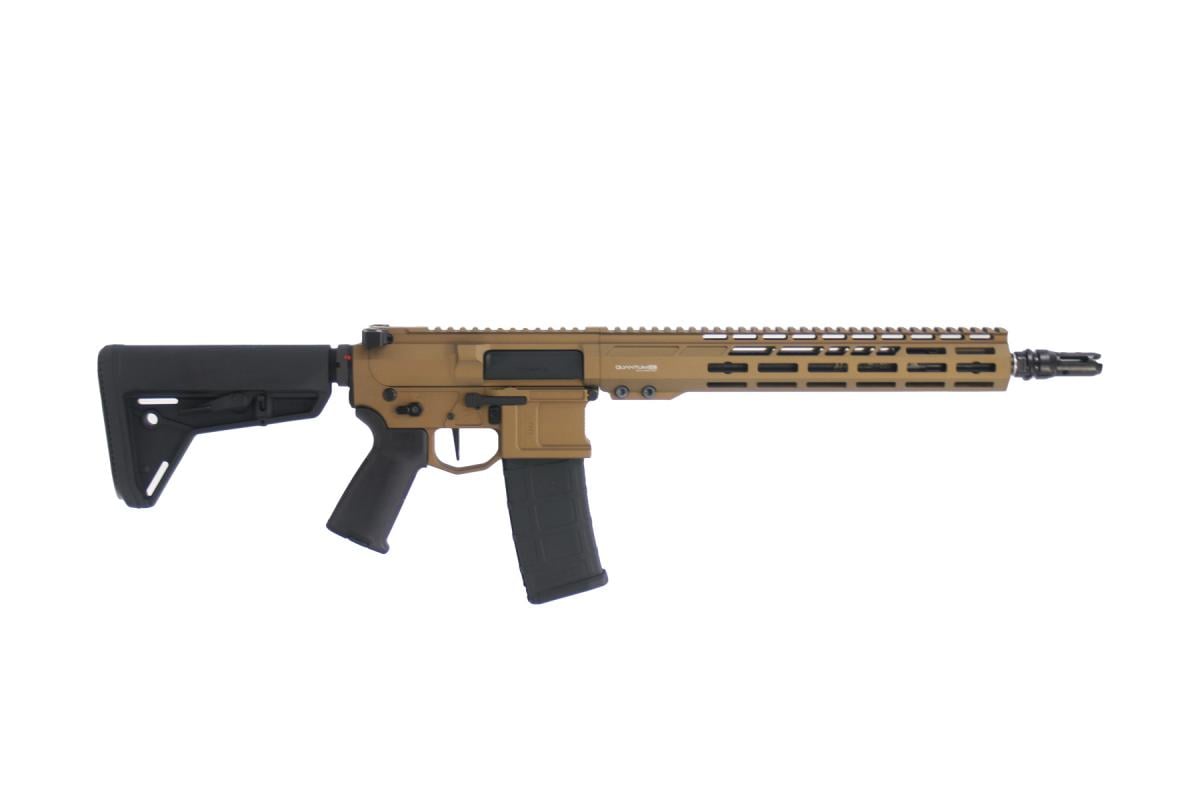 Blackout Defense Quantum DTL Rifle 13.9" P&W MLOK Bronze 223/5.56