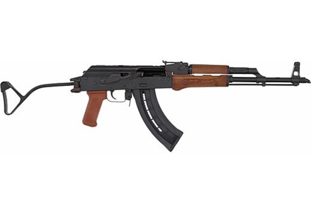 Pioneer Arms AK-47 Rifle 16.5" Barrel 25 Rd. Walnut 22 LR