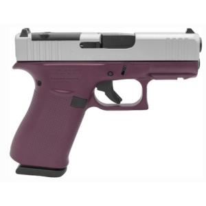 Glock G43X MOS Black Cherry / Silver 9mm