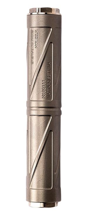 Energetic Armament NYX Titanium Silencer - Raw (Silver) .22 LR