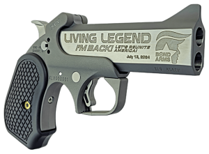 Bond Arms XLV "Living Legend" Stainless .45 ACP 4.25" Barrel 2-Rounds