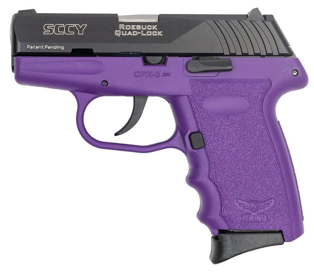 SCCY Industries CPX-3 Purple 380 ACP