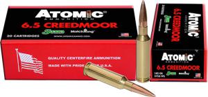 Atomic Ammunition 6.5 Creedmoor Rifle Ammunition