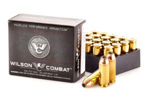 Wilson Combat Hornady XTP Ammo .40 S&W 155 Grain Brass Cased 1320 FPS 20 Rounds A10-155-XTP-20RD