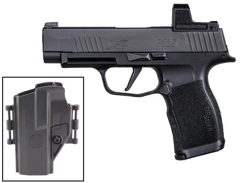 Sig Sauer P365 XL with Romeo Zero and Holster 9mm