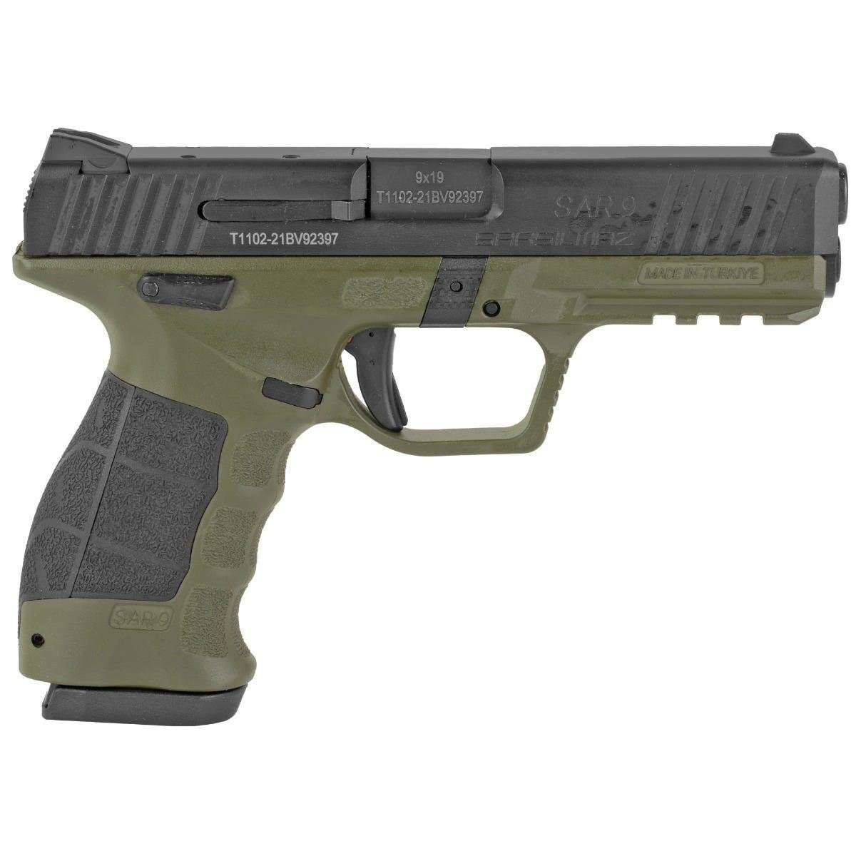 SAR USA SAR9 OD Green 9mm