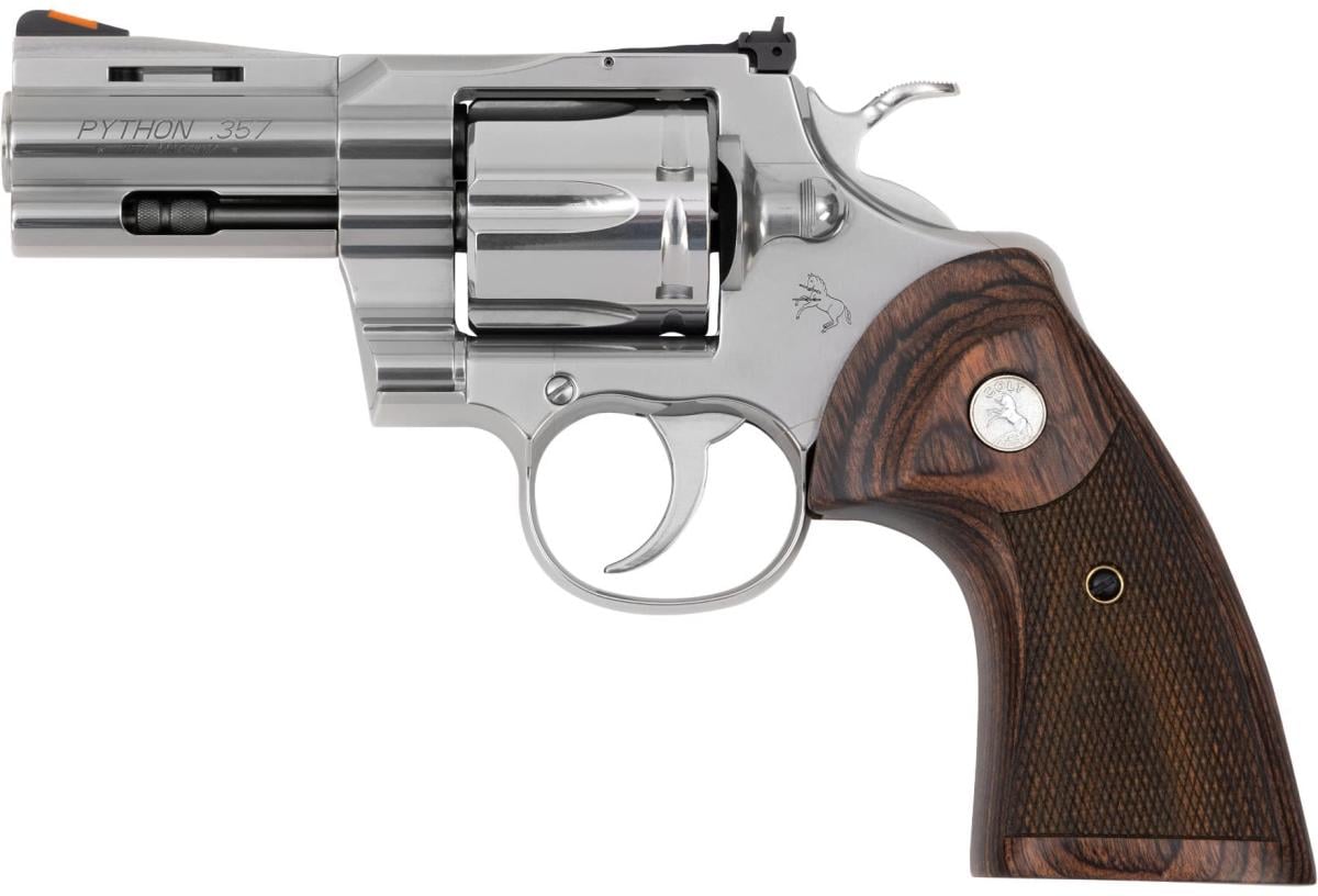 Colt Python Stainless 357 Magnum | 38 Special