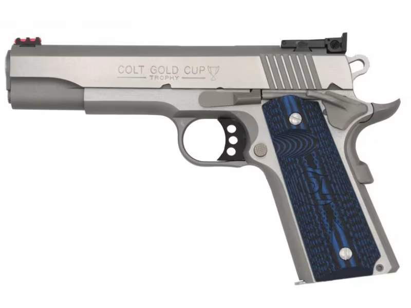 Colt Gold Cup Lite 5" Barrel SS FOFS Boomar BLEM 9mm