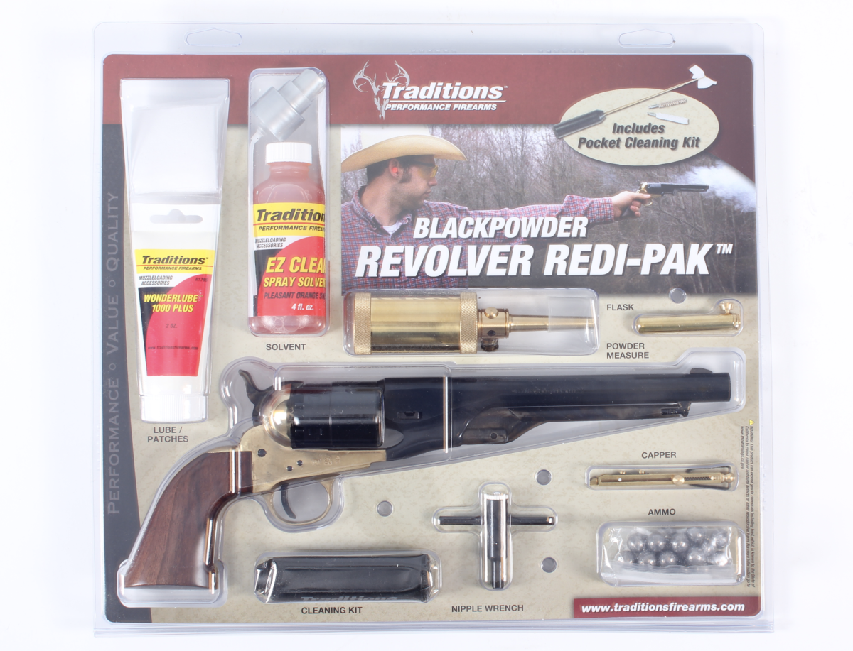 Traditions 1860 Army Redi-Pak 44 Caliber