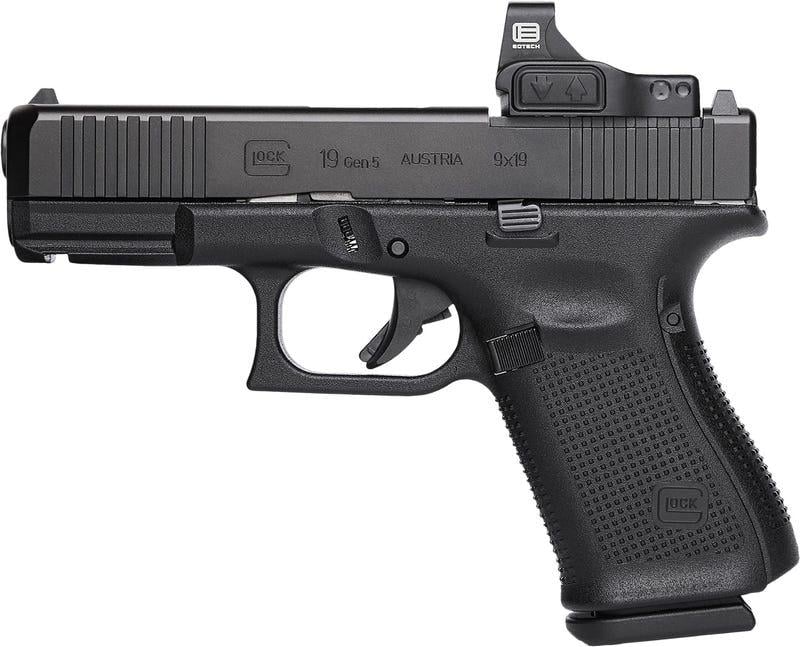 Glock G19 Gen5 MOS 9mm w/ EoTech 3 MOA Mini Reflex Sight