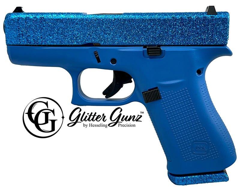 Glock 43x "Sapphire Glitter" 9mm