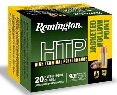 Remington High Terminal Performance .45 ACP 185 Grain Jacketed Hollow Point Centerfire Pistol Ammo 20 Rounds R21453