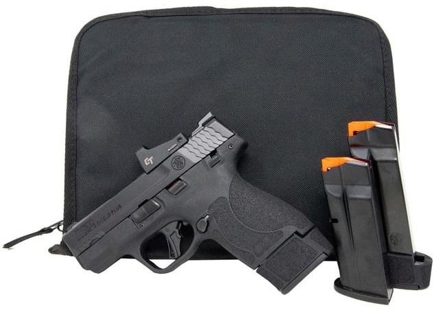 Smith & Wesson M&P9 Shield Plus Sight and Case Bundle 9mm
