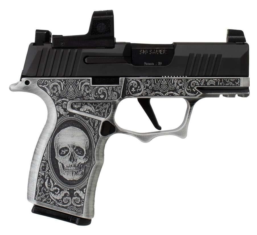 Shark Coast Tactical P365x " Sharktooth Macabre" 9mm