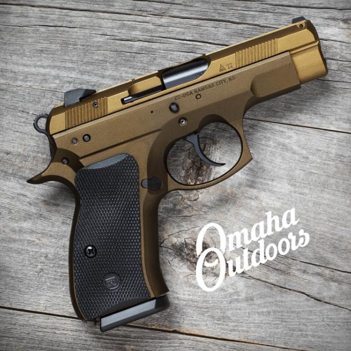 CZ 75 D PCR Spartan Bronze / Burnt Bronze 9mm