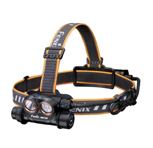 Fenix FX-HM75R Rechargeable Magnesium Headlamp 1600 Lumens Black
