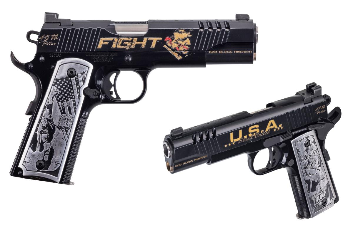 Auto Ordnance 1911 Trump Fight 45 ACP