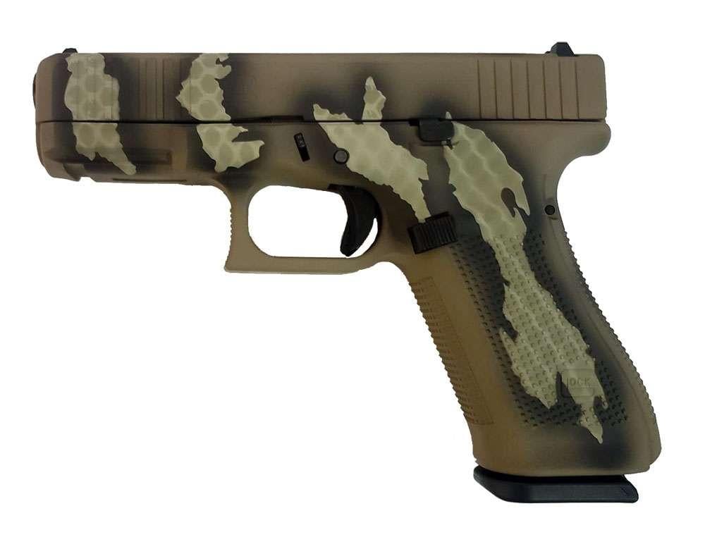 Glock 45 Tan Riptile 9mm