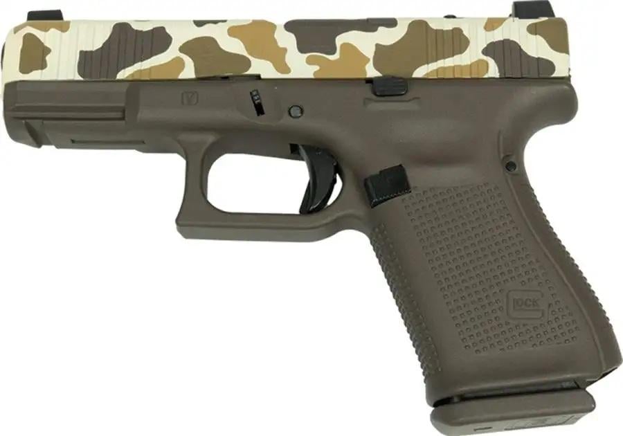 Glock G19 V Duck Camo Cerakote 9mm