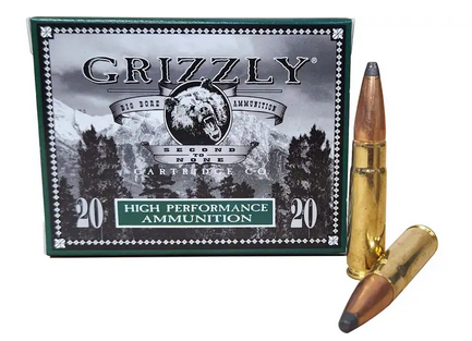 Grizzly Cartridge Ammo High Performance .300 Blackout 150 Grain Soft Point 1950 fps 20 Rd./Box