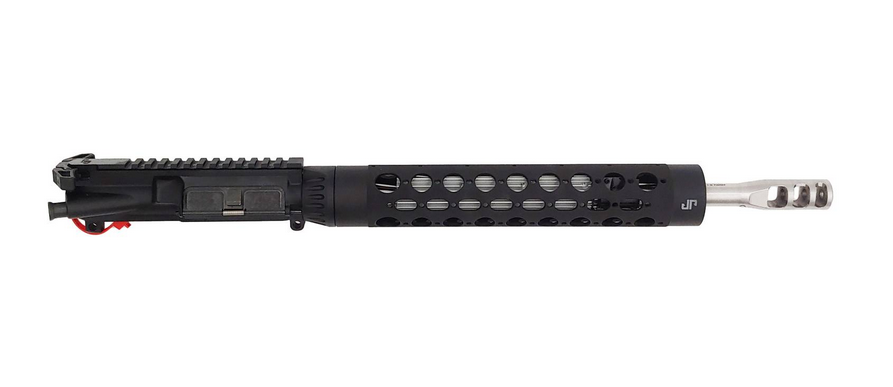 JP Enterprises Upper Assembly 14.5" .223 Adjustable Gas Silver Thermal Dissipator Matte Black 223/5.56