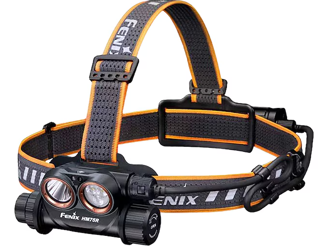 Fenix HM75R Rechargeable Headlamp Black