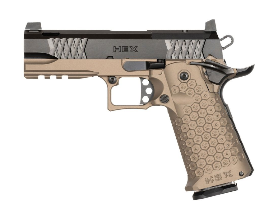 Jacob Grey TWC Hex Battle Brown 9mm