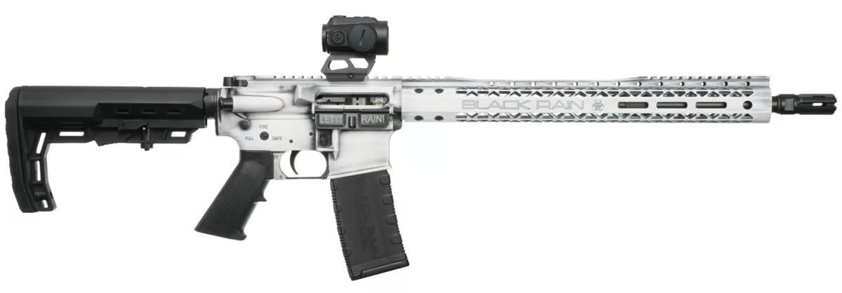 Black Rain Ordnance SPEC 15 Battleworn White 223/5.56