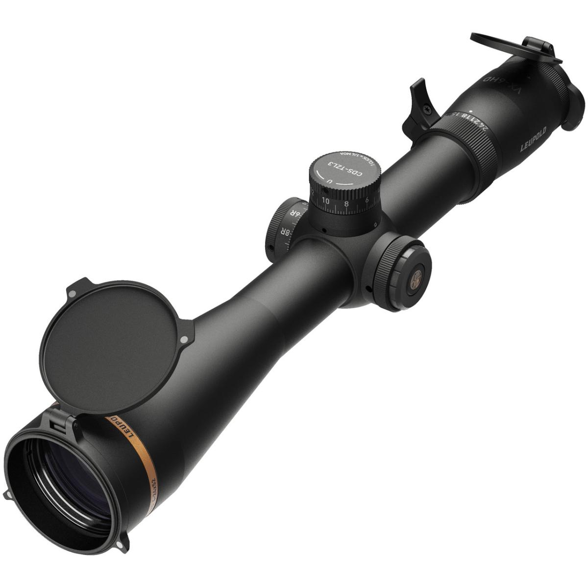 Leupold VX-6HD Scope, 4-24x52mm, Black, FireDot Duplex Illuminated Reticle