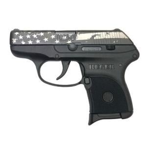 Ruger LCP B&W American Flag Engraving .380 AUTO