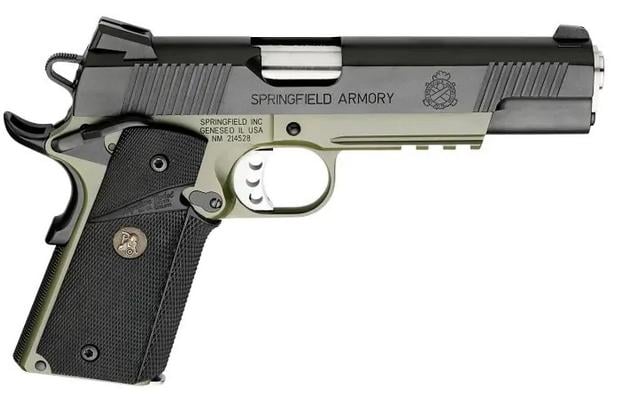 Springfield 1911 Loaded Marine Corps Operator CA Compliant 45 ACP