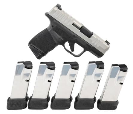 Springfield Hellcat Stainless Gear Up 6 Mags 9mm