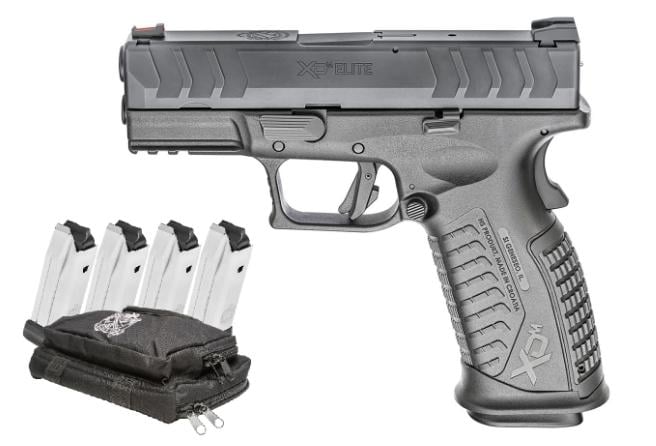 Springfield XDM Elite 3.8" Black w/ 5 Mags & Range Bag 9mm