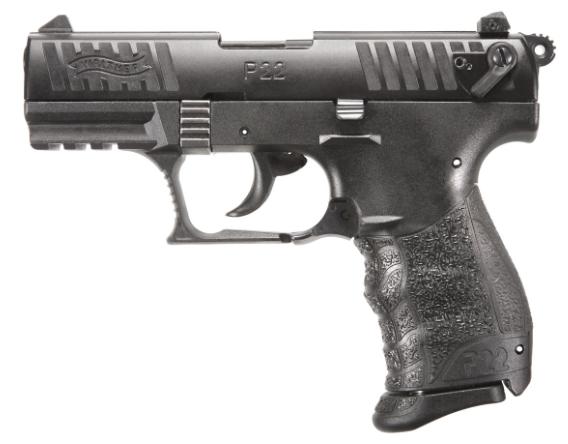 Walther P22 QD Rimfire w/ Decocker Black 22 LR