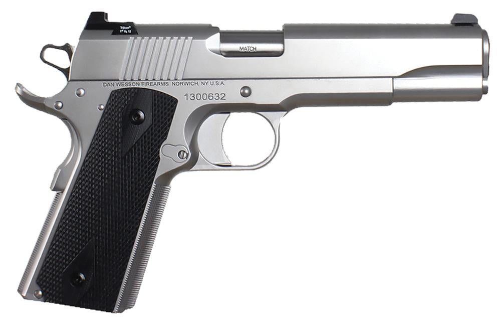 Dan Wesson Full Size Valor 45 ACP 5" 8+1 Slim G10 Grip Stainless - $1699.99 (Free Shipping over $50)