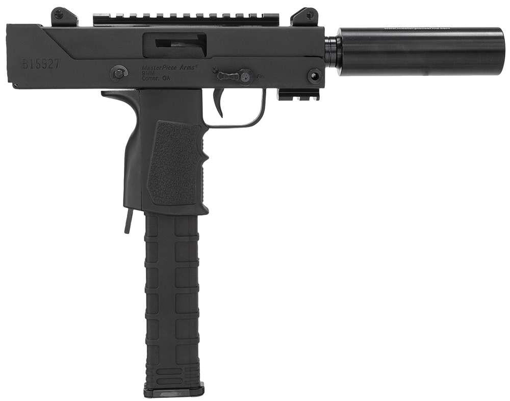 MPA 30 Pistol 9mm 6in 30rd Black Side Charging - $512.29 (Free S/H on Firearms)