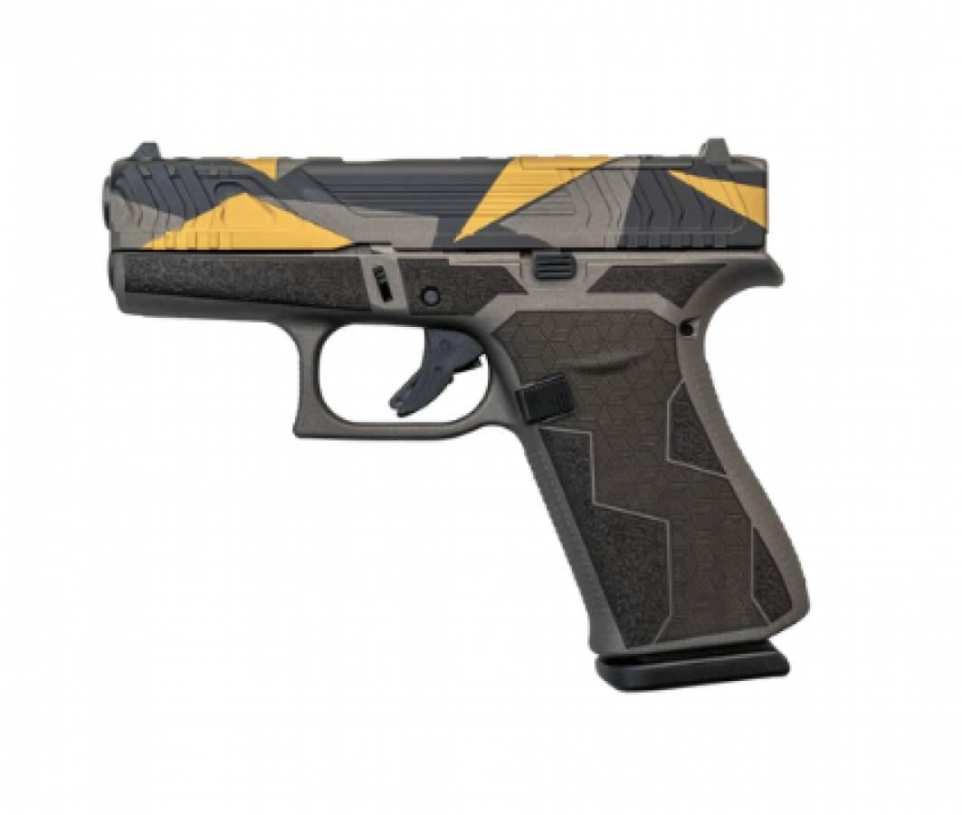 Glock 43X MOS 4" 10rd 9mm Geodesic Camo Stippled - $536.34