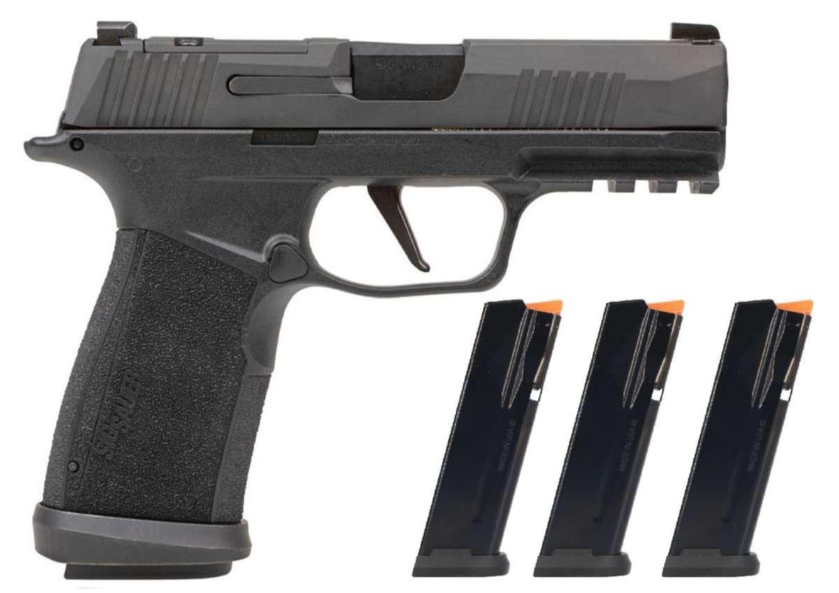 Sig Sauer P365-XMacro TACOPS 9mm 3.7" Barrel 17-Rounds 4 Mags Optic Ready - $749.99 