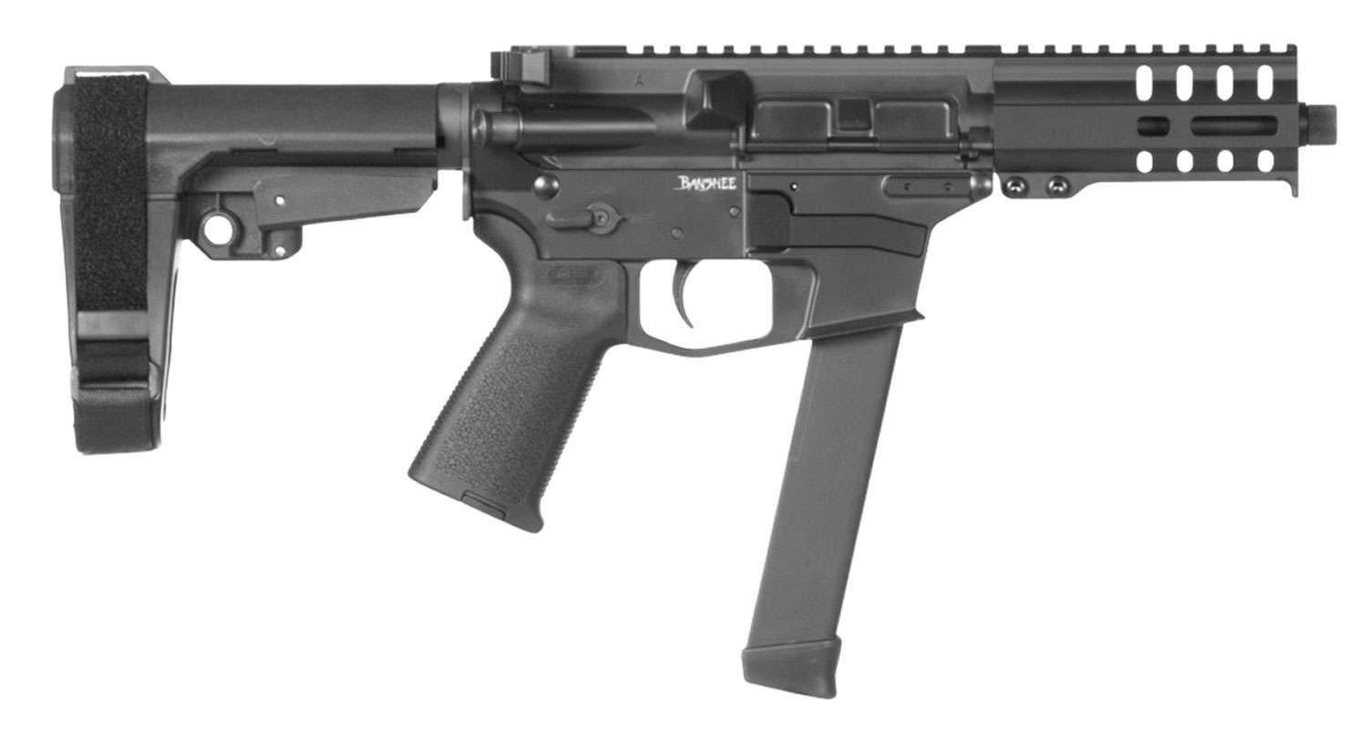 CMMG 99A172F-GB Banshee 300 MKGS 9mm Luger 5" 33+1 Graphite Black - $1399.99