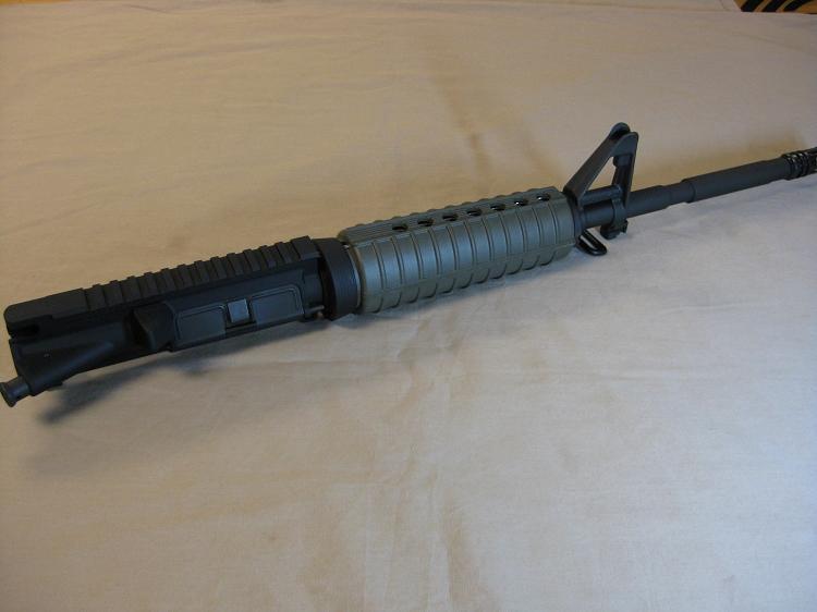 M4-A3 Upper, OD Green Handguard - $409 | gun.deals