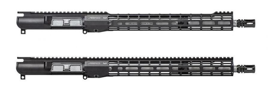 Aero Precision AR15 No FA Complete Upper, 16in .223 Wylde Fluted Barrel, Mid-Length, 15in M-LOK ATLAS S/R-ONE HG, Anodized - $433.49