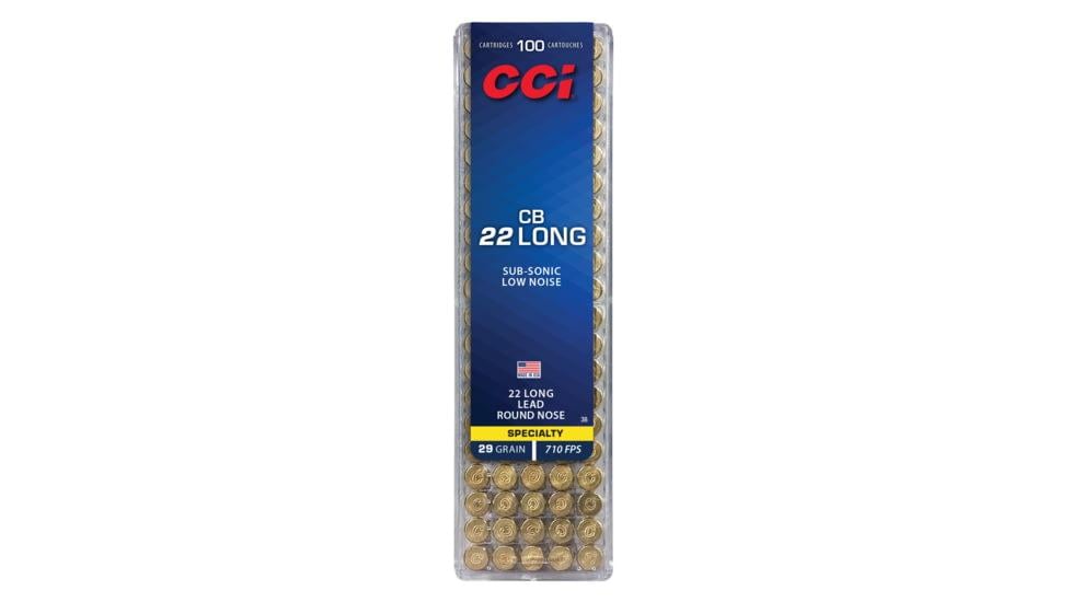 CCI CB .22 LR 29-Gr. LRN 100 Rnds - $23.49 (Free S/H over $49 + Get 2% back from your order in OP Bucks)