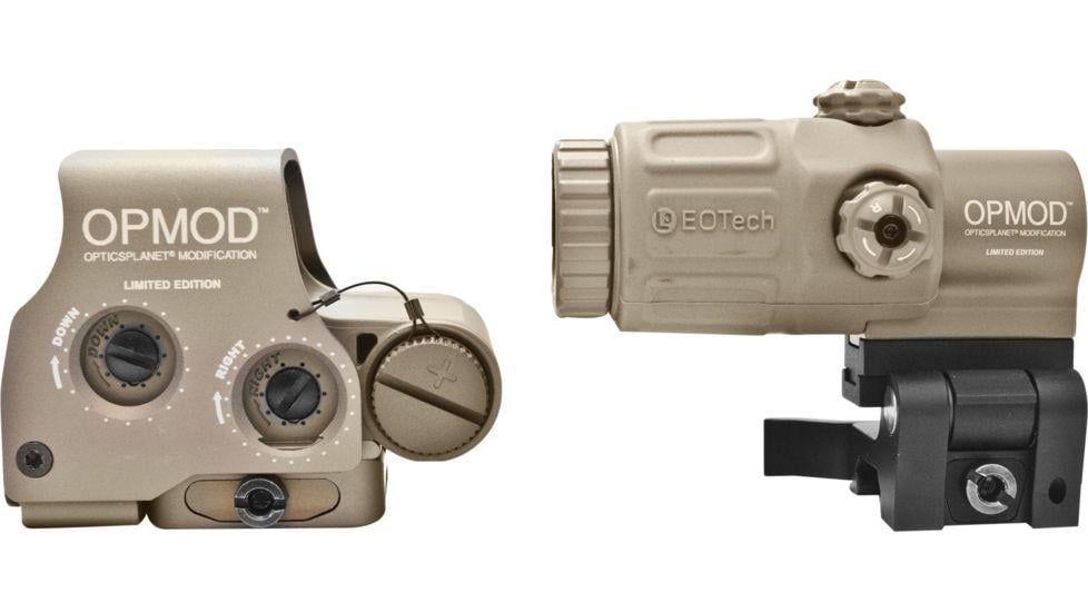 EoTech OPMOD Red Dot Reticle Hybrid Sight IOP Holosight w/ 3X G33 Magnifier, Tan HHS-2 OP - $945.24 after code: GUNDEALS (Free S/H over $49)