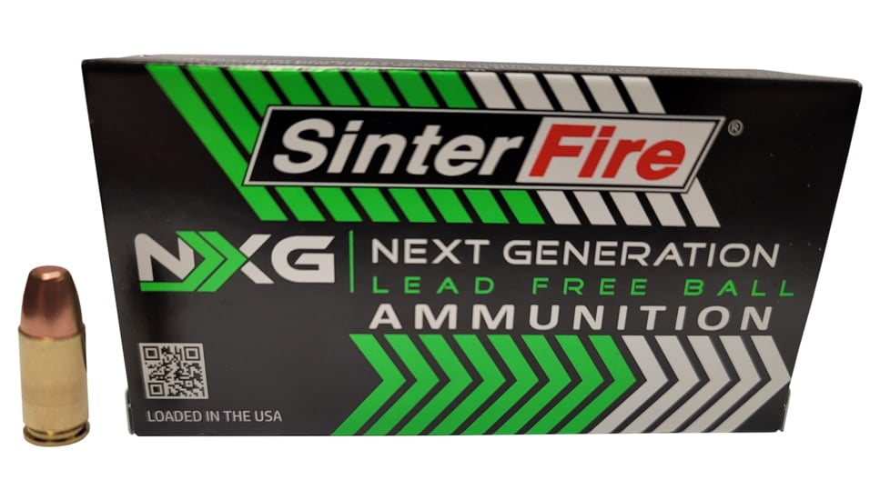 SinterFire Carbon City 9mm 100 Grain Frangible Brass 50 rounds - $20.99 (Free S/H over $49 + Get 2% back from your order in OP Bucks)