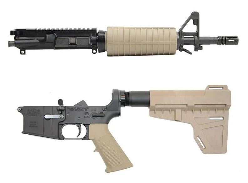 PSA AR-15 Complete Pistol w/ Shockwave Brace - $449.98 + $17 S/H