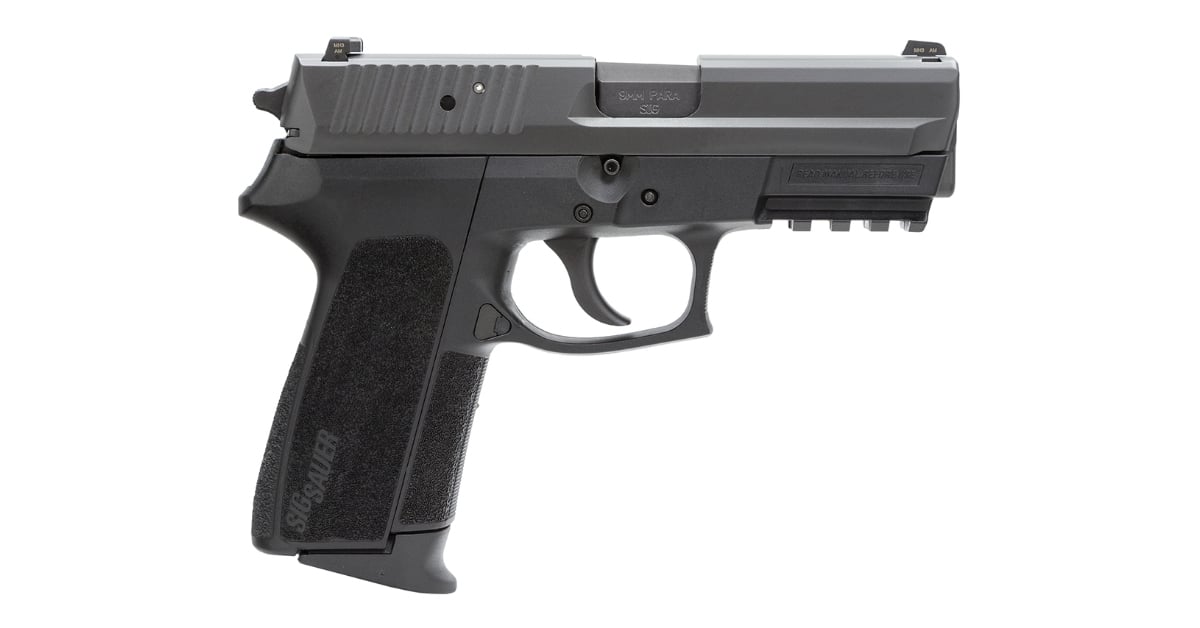 Sig Sauer SP2022 9mm 3.9" Black Nitron Pistol 10+1 Rounds - $629.99